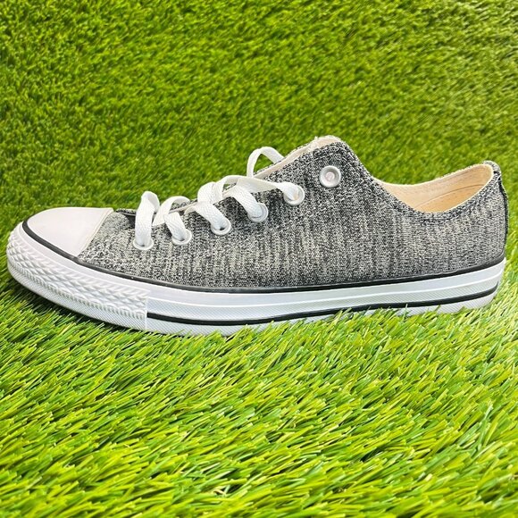Converse Chuck Taylor All Star Low Mens Size 8 Womens 10 Gray Shoes Sneakers - Picture 3 of 10